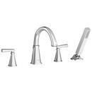 American Standard Polished Chrome Two Handle Roman Tub Faucet Trim Only 
