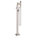 American Standard Brushed Nickel Single Handle Lever Floor Mount Filler 