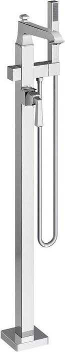 American Standard Brushed Nickel Single Handle Lever Floor Mount Filler 