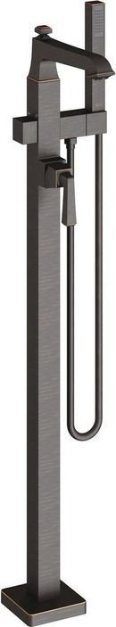 American Standard Brushed Nickel Single Handle Lever Floor Mount Filler 