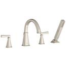 American Standard Brushed Nickel Two Handle Roman Tub Faucet Trim Only 