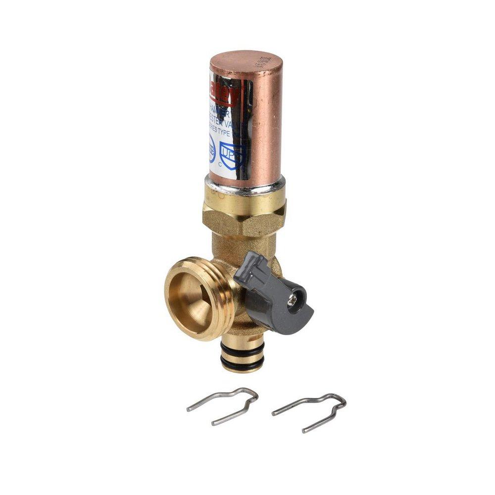 Oatey&reg; Brass Washing Machine Modular System Hammer Hot with Clip 