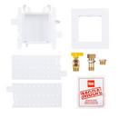 Oatey&reg; White 3-19/50 x 4-17/20 x 4 in. Gas Valve Supply Box 