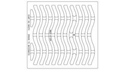 29 x 27-7/8 in. Gray Iron Rectangular Catch Basin Grate
