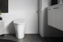 KOHLER White 1.28 gpf Elongated Floor Mount One Piece Toilet 