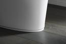 KOHLER White 1.28 gpf Elongated Floor Mount One Piece Toilet 