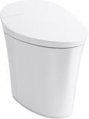 0.8 gpf/1.28 gpf Elongated Dual Flush One Piece Toilet in White