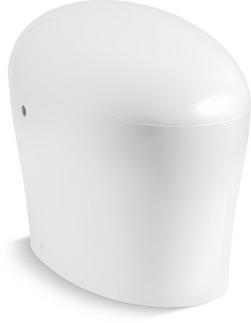 1.08 gpf Elongated One Piece Smart Toilet in White