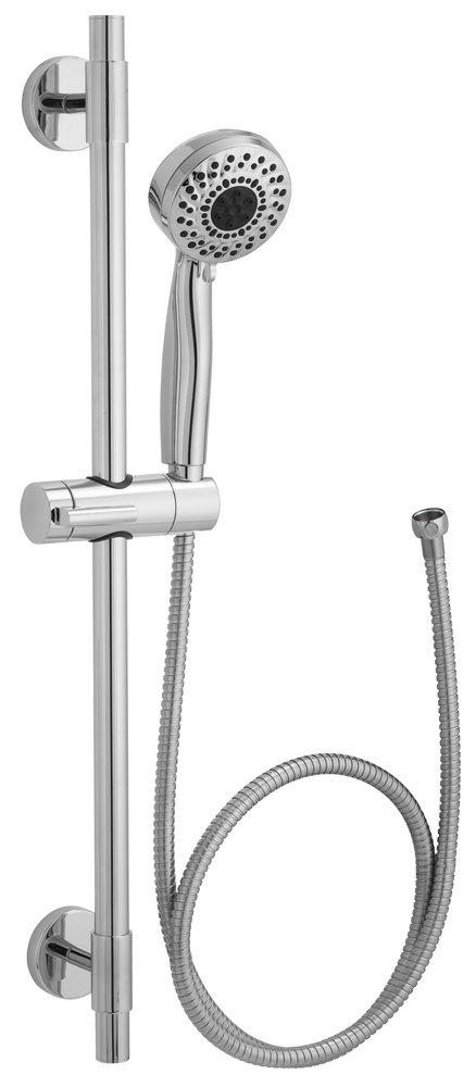PROFLO® Chrome 26 in. Slide Bar Hand Shower Kit 