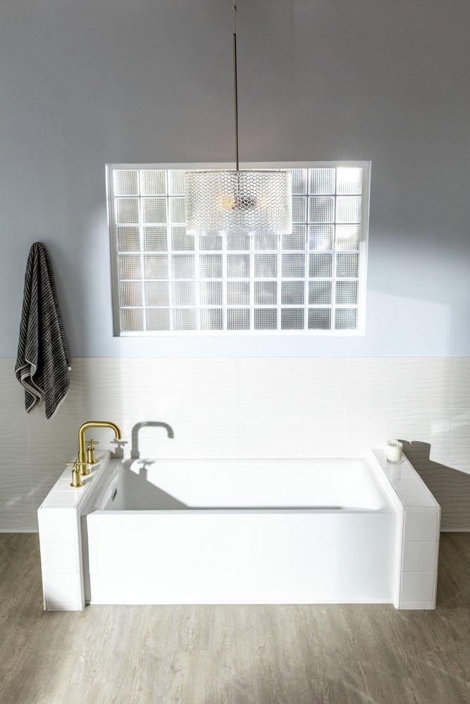 KOHLER Matte Black Two Handle Roman Tub Faucet Trim Only 