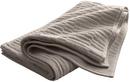 30 x 58 in. Cotton Bath Towel with Tatami Weave in Truffle