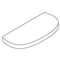 Tank Lid in White
