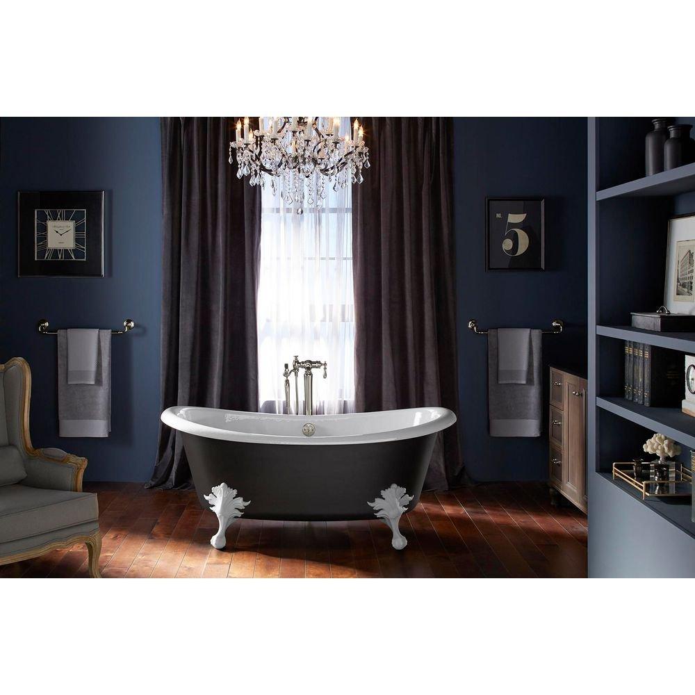 KOHLER White Ball and Claw Feet 