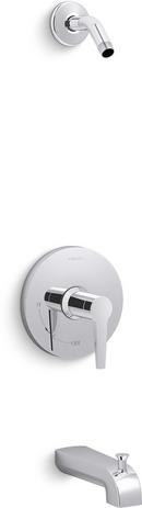 KOHLER Polished Chrome Single Handle Bathtub & Shower Faucet (Trim Only) 