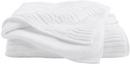 35 x 70 in. Cotton Bath Sheet with Tatami Weave in White