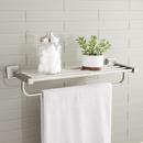 Signature Hardware Polished Nickel Towel Holder 