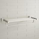 Signature Hardware Polished Nickel Towel Holder 