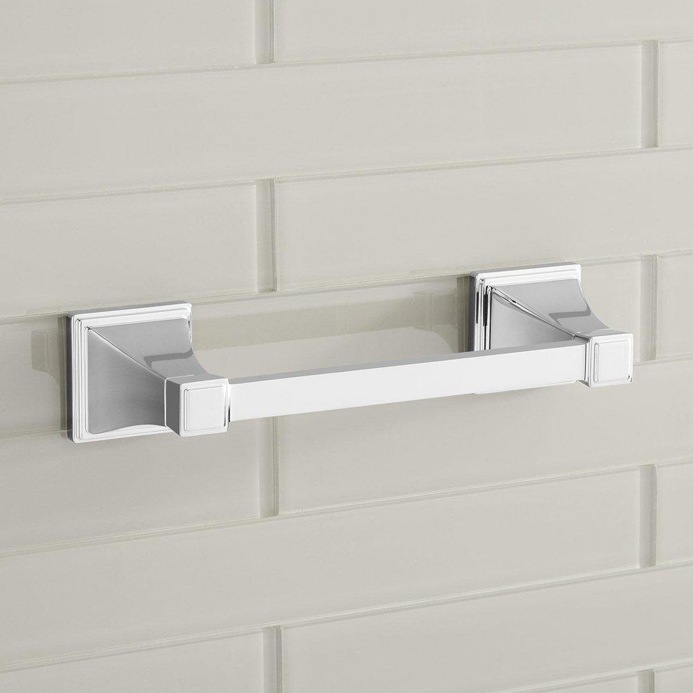 Signature Hardware Chrome Wall Mount Toilet Tissue Holder 