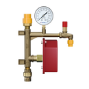National Fire Products Cast Brass Male Threaded Adapter, Inline Check Valve, Pressure Relief Valve and Retard 