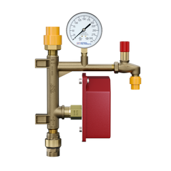 1 in. Fire Sprinker Riser with Inline Check Valve, Pressure Relief Valve and CPVC Adapters