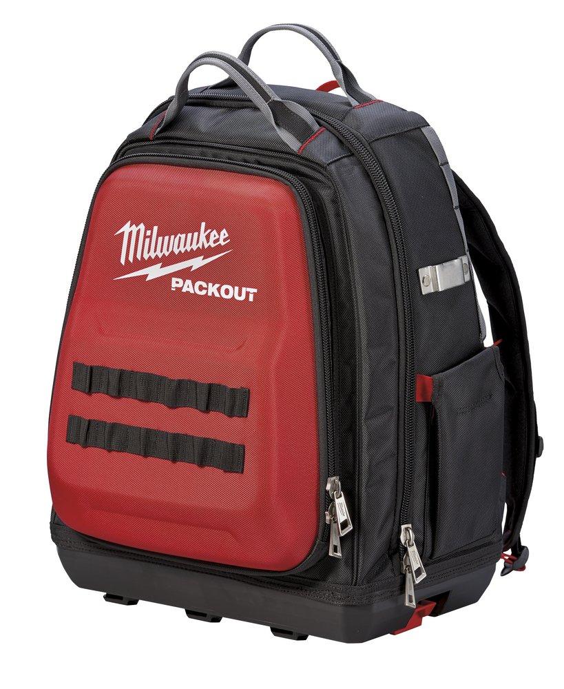 Milwaukee® Red 11-81/100 in. Nylon and 1680D Backpack in Red 