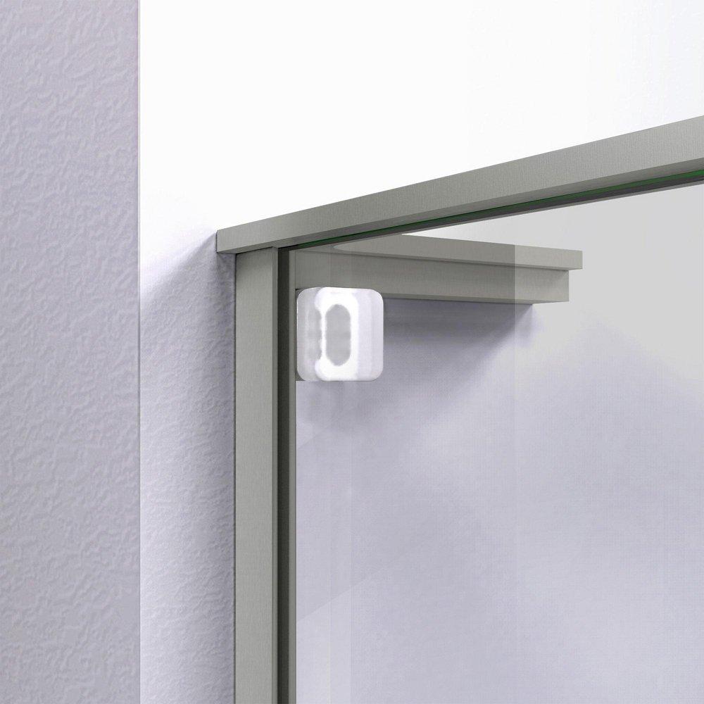 DreamLine Brushed Nickel 58 in. Tub & Shower Door 