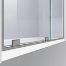 DreamLine Brushed Nickel 58 in. Tub & Shower Door 