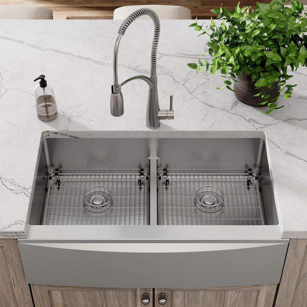 Elkay Polished Stainless Steel 15-5/8 x 16-1/8 in. Bottom Grid 