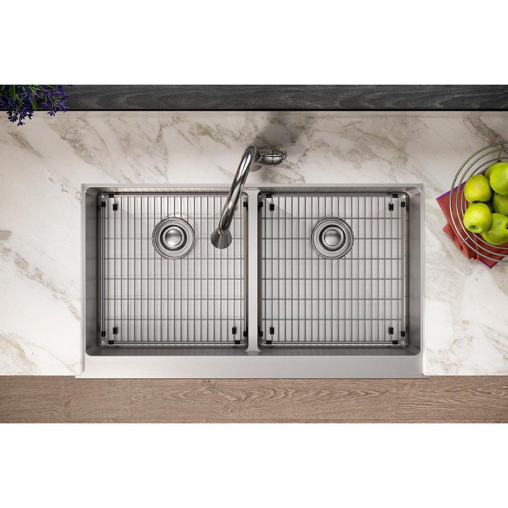 Elkay Polished Stainless Steel 15-5/8 x 16-1/8 in. Bottom Grid 