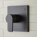 Single Handle Pressure Balancing Valve Trim in Matte Black (Trim Only)