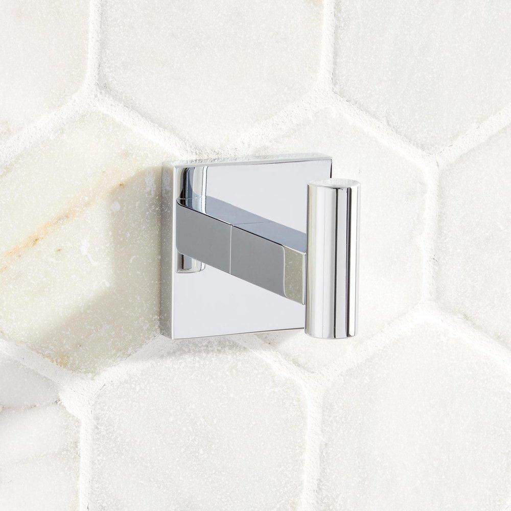 Signature Hardware Matte Black 1 Robe Hook 