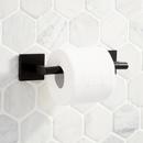 Wall Toilet Tissue Holder in Matte Black