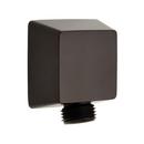 Signature Hardware Matte Black Hand Shower Wall Supply Elbow 