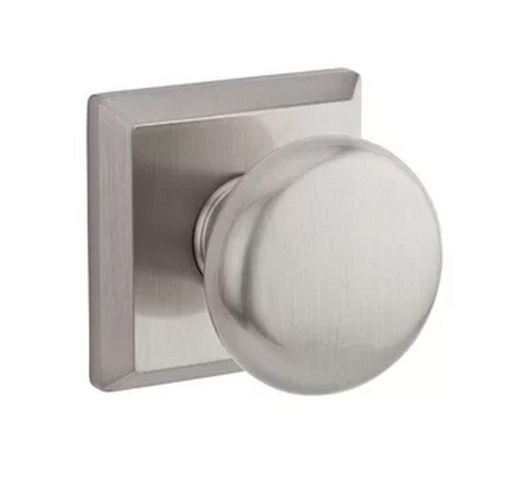 Baldwin Satin Nickel Dummy Knob 