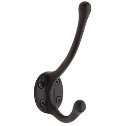 2-Hook Robe Hook in Oil Rubbed Bronze