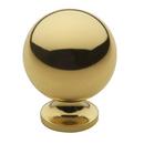 Cabinet Knob in Brass