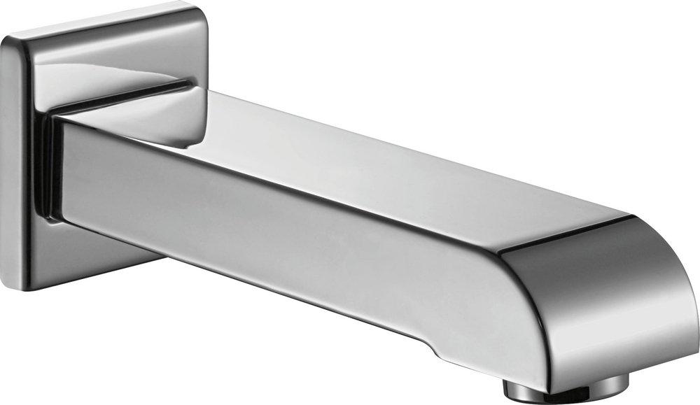 Delta Faucet Chrome 7-3/5 in. Threaded Tub Spout 
