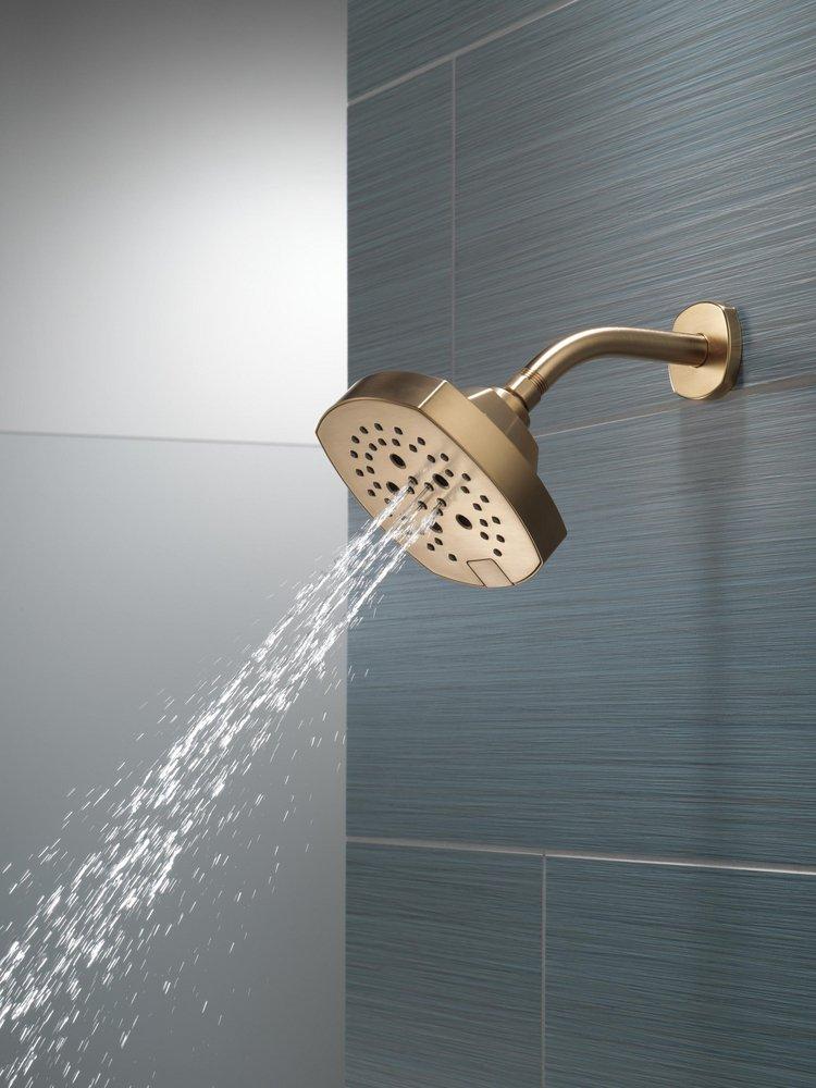 Delta Faucet Champagne Bronze Multi Function Showerhead 