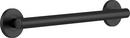 Delta Faucet Matte Black 18 in. Grab Bar 