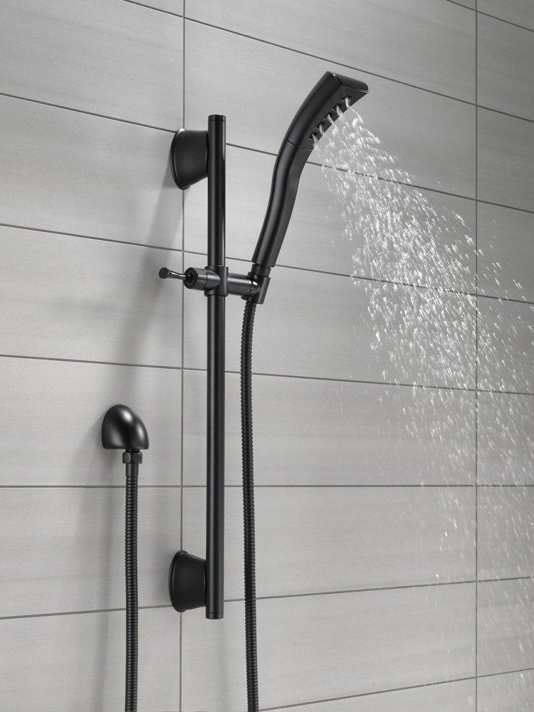 Delta Faucet Matte Black Single Function Hand Shower 