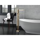 Delta Faucet Brilliance Champagne Bronze Floor Mount Tub Filler with Single Handle 