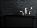 Delta Faucet Matte Black Two Handle Widespread Bathroom Sink Faucet Lever Handle 