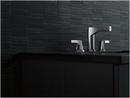Delta Faucet Matte Black Two Handle Widespread Bathroom Sink Faucet Lever Handle 