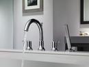 Delta Faucet Matte Black Two Handle Roman Tub Faucet Trim Only 