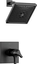 Delta Faucet Matte Black Two Handle Multi Function Shower Faucet (Trim Only) 