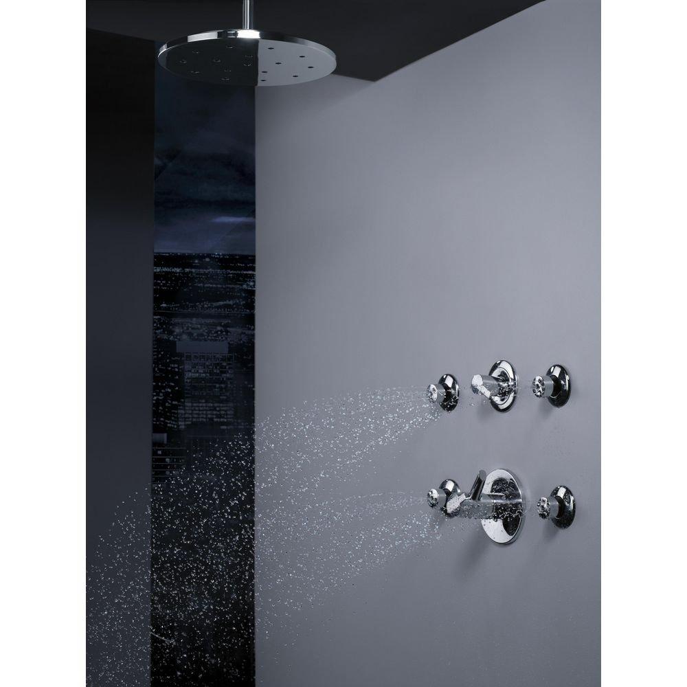 Delta Faucet Matte Black Single Function Body Spray 