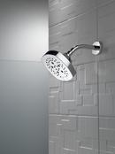 Delta Faucet Chrome Multi Function Full, Full Spray with Massage, H2Okinetic&reg;, Massage and Pause Showerhead 