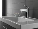 Delta Faucet Matte Black Single Handle Monoblock Bathroom Sink Faucet 