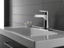 Delta Faucet Matte Black Single Handle Monoblock Bathroom Sink Faucet 