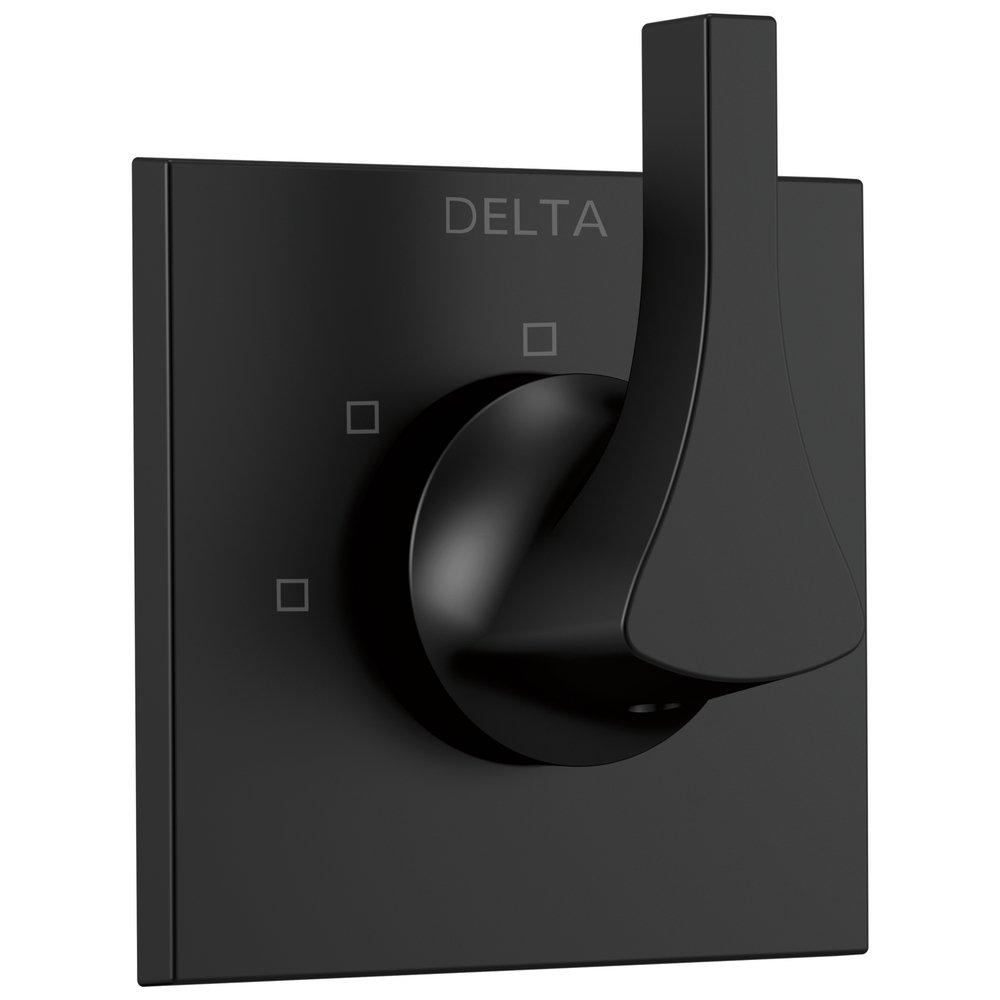 Delta Faucet Matte Black Single Handle Diverter Trim 